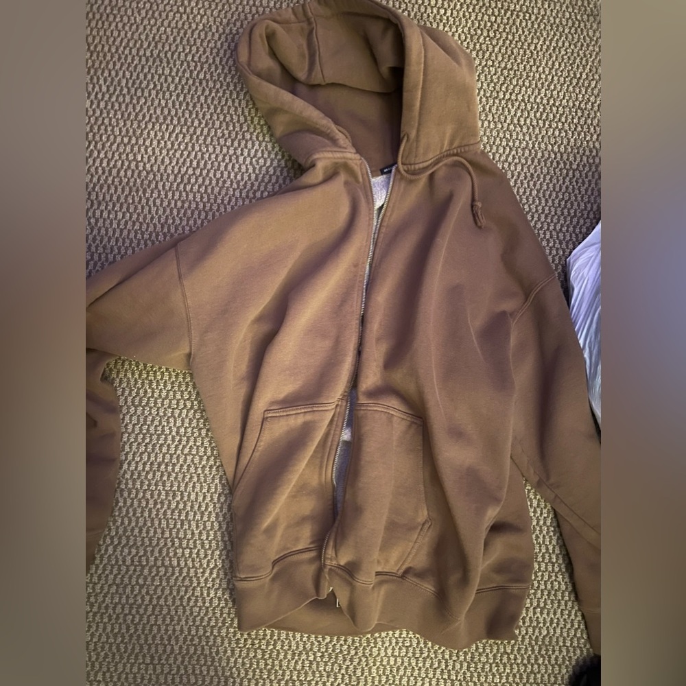 Brandy Melville Brown Hoodie